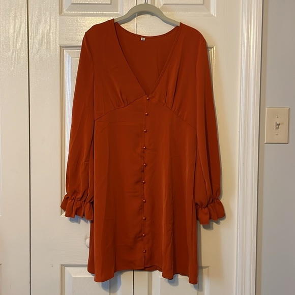 NWOT Button Down Dress - Picture 1 of 5